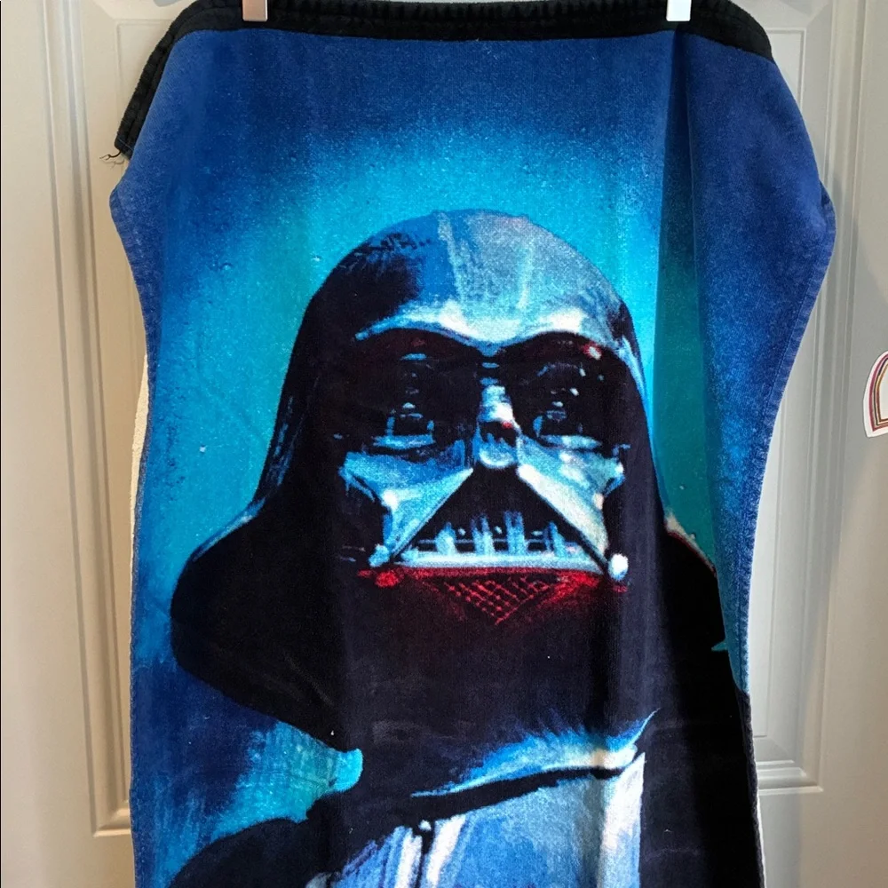 Star Wars Blue and Black Beach Towel